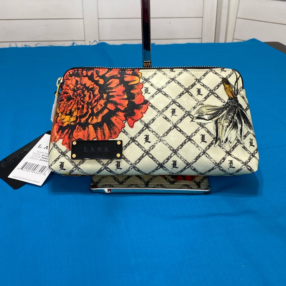 NWT L.A.M.B. Cosmetic Bag